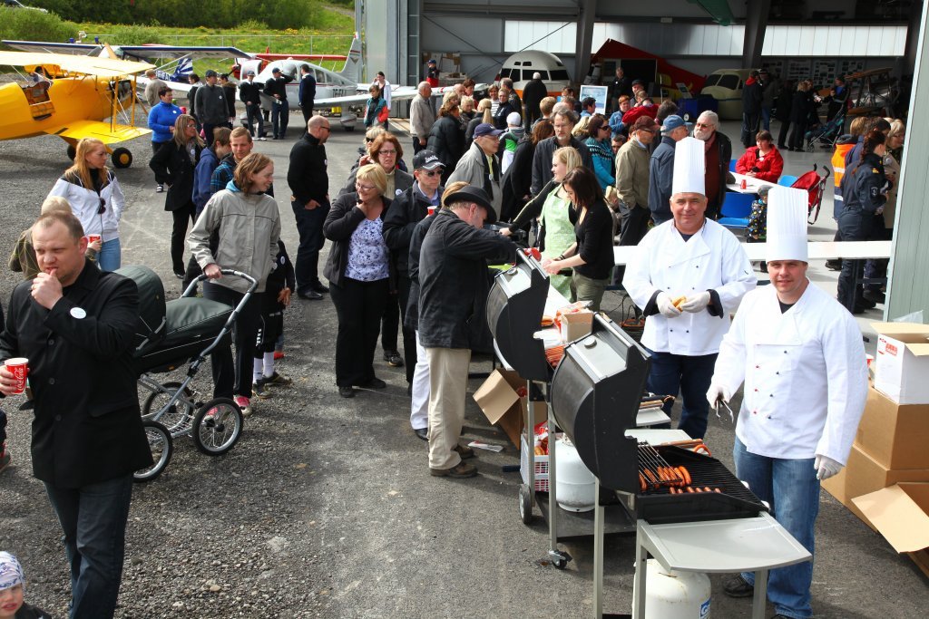 Grillarar klikka ekki á Flugdegi